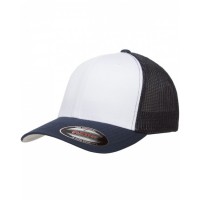 Flexfit Trucker Mesh with White Front Panels Cap 6511W Yupoong