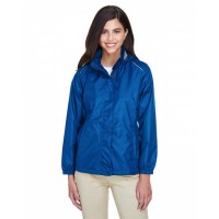 78185 CORE365 Ladies' Climate Seam-Sealed Lightweight Variegated Ripstop Jacket