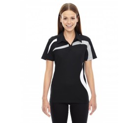 Ladies' Impact Performance Polyester Pique Colorblock Polo 78645 North End