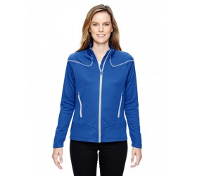 78806 North End Ladies' Cadence Interactive Two-Tone Brush Back Jacket