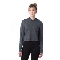 8642NM Alternative Ladies' Cropped Pullover Hooded Sweatshirt
