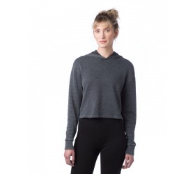 Ladies' Cropped Pullover Hooded Sweatshirt 8642NM Alternative