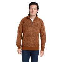 8713JA J America Unisex Aspen Fleece Quarter-Zip Sweatshirt