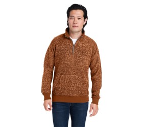 Unisex Aspen Fleece Quarter-Zip Sweatshirt 8713JA J America