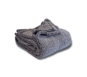 Frosted Sherpa Blanket 8729LB Alpine Fleece