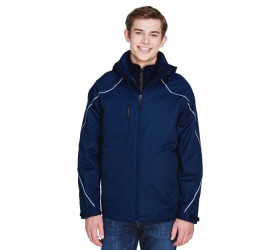 88196 North End Men's Angle 3-in-1 Jacket with Bonded Fleece Liner