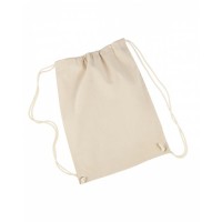 8875 Liberty Bags Cotton Drawstring Backpack