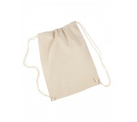 8875 Liberty Bags Cotton Drawstring Backpack