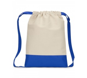 8876 Liberty Bags Cape Cod Cotton Drawstring Backpack