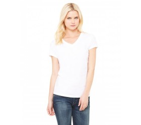 Ladies' Jersey Short-Sleeve V-Neck T-Shirt B6005 Bella + Canvas