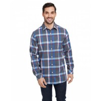 Woven Plaid Flannel With Biased Pocket B8212 Burnside