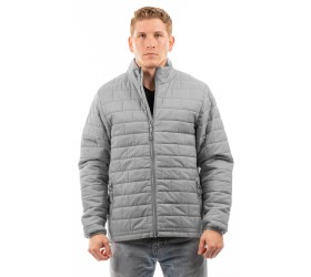B8713 Burnside Adult Box Quilted Puffer Jacket