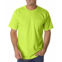 BA1725 Bayside Adult Pocket T-Shirt