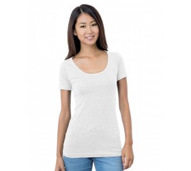 BA3405 Bayside Youth Wide Scoop Neck T-Shirt