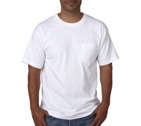 BA5070 Bayside Adult Short-Sleeve T-Shirt with Pocket