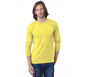 Adult Long Sleeve Pocket T-Shirt BA8100 Bayside