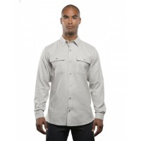Men's Solid Flannel Shirt BU8200 Burnside