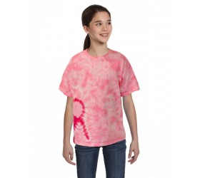 CD1150Y Tie-Dye Youth Shapes T-Shirt