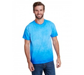 CD1310 Tie-Dye Adult Oil Wash T-Shirt