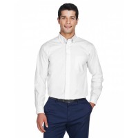 Men's Crown Collection Tall Solid Broadcloth Woven Shirt D620T Devon & Jones