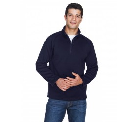 Adult Bristol Sweater Fleece Quarter-Zip DG792 Devon & Jones