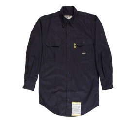 Men's Tall Flame-Resistant Button Down Work Shirt FRSH10T Berne