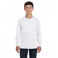 Youth Heavy Cotton Long-Sleeve T-Shirt G540B Gildan
