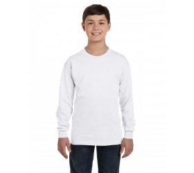 Youth Heavy Cotton Long-Sleeve T-Shirt G540B Gildan