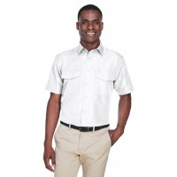 M580 Harriton Men's Key West Short-Sleeve Performance Staff Shirt