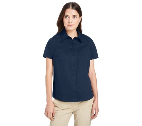 M585W Harriton Ladies' Advantage IL Short-Sleeve Work Shirt