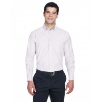 M600 Harriton Men's Long-Sleeve Oxford with Stain-Release