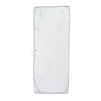 MW40CG Pro Towels Large Microfiber Waffle Golf Towel Brass Grommet & Hook
