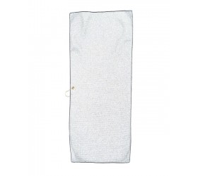 Large Microfiber Waffle Golf Towel Brass Grommet & Hook MW40CG Pro Towels