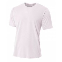 Men's Shorts Sleeve Spun Poly T-Shirt N3264 A4