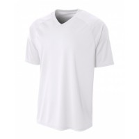 Adult Polyester V-Neck Strike Jersey with Contrast Sleeve N3373 A4