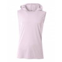 Men's Cooling Performance Sleeveless Hooded T-shirt N3410 A4