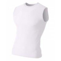NB2306 A4 Youth Sleeveless Compression Muscle T-Shirt