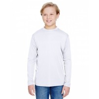 Youth Long Sleeve Cooling Performance Crew Shirt NB3165 A4