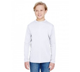 Youth Long Sleeve Cooling Performance Crew Shirt NB3165 A4