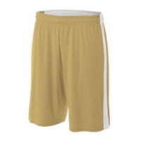 NB5284 A4 Youth Reversible Moisture Management Shorts