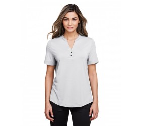 Ladies' JAQ Snap-Up Stretch Performance Polo NE100W North End