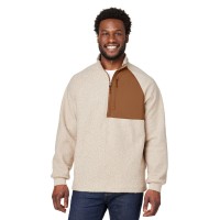 Men's Aura Sweater Fleece Quarter-Zip NE713 North End