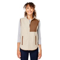NE714W North End Ladies' Aura Sweater Fleece Vest