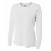 Ladies' Long Sleeve Cooling Performance Crew Shirt NW3002 A4