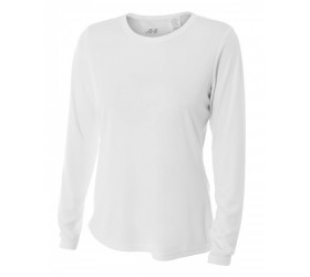Ladies' Long Sleeve Cooling Performance Crew Shirt NW3002 A4