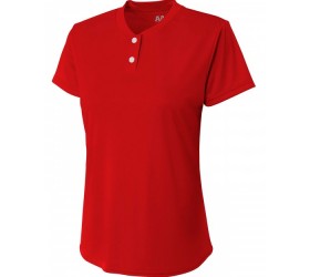 Ladies' Tek 2-Button Henley Shirt NW3143 A4