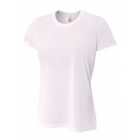 Ladies' Shorts Sleeve Spun Poly T-Shirt NW3264 A4
