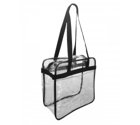 OAD Clear Tote w/ Zippered Top OAD5005 Liberty Bags