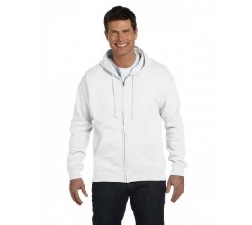P180 Hanes Adult EcoSmart® Full-Zip Hooded Sweatshirt