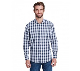 Men's Mulligan Check Long-Sleeve Cotton Shirt RP250 Artisan Collection by Reprime